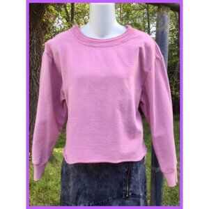 Cropped Sweatshirt, sz M